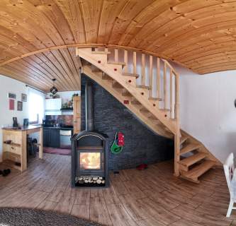 Gotowy biznes turystyczny - 4 domy. Bieszczady - 1,25 ha