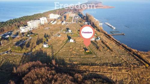 Mielno Marina   uzbrojona działka przy plaży