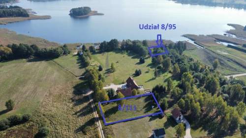 Działka nad jeziorem Tajty SWJ Mazurskich