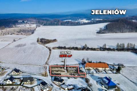 Działka budowlana 2.873 m , z mediami i dojazdem