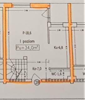 Dwupoziomowe z dwoma balkonami w centrum miasta