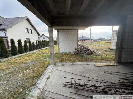 Nowoczesny dom w budowie, Straszęcin, Dębica