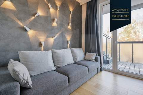 Penthouse z prywatnym tarasem widok na morze