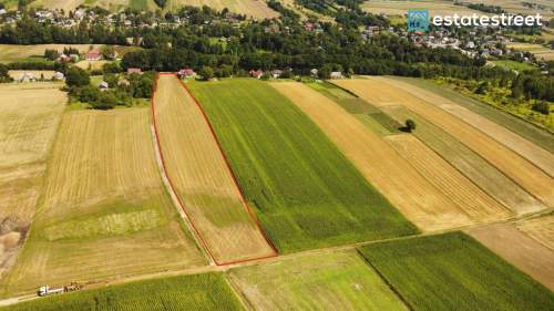 1,12 ha działka budowlano-rolna - Lesieniec