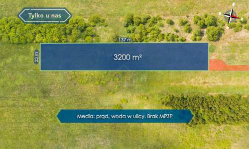 Słoneczna działka na Lisińcu