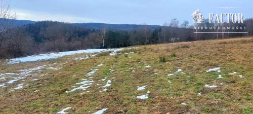 Działka budowlana z panoramą 15 a Siary, gm. Sękowa 1174S