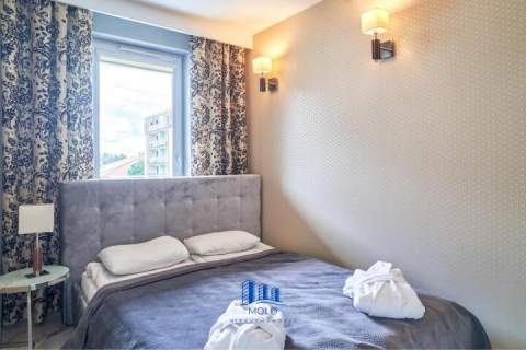 Nowoczesne 2-pok. mieszkanie 42 m2 - balkon, garaż, blisko plaży...