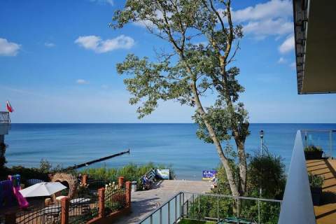 WIDOK NA MORZE 2 pok. apartament 20 m od morza