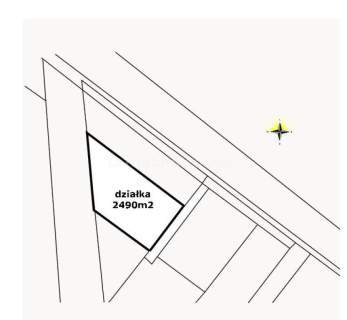 DZIAŁKA W BYDLINIE 2490 m2, M/U, 9km DO USTKI