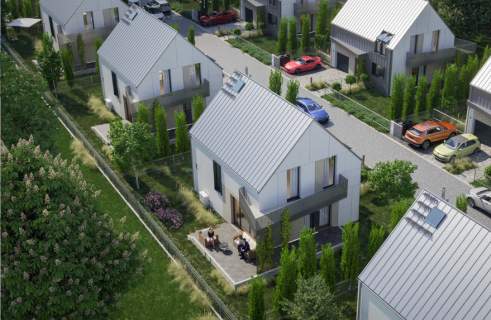 NOWOCZESNY DOM 119,5 m2 W OTOCZENIU ZIELENI