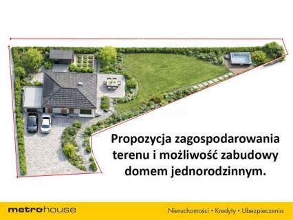 Działka budowlana w pięknym miejscu 1310 m2.