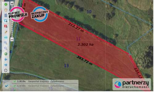 Działka 22HA w Gdyni koło hali PANATTONI