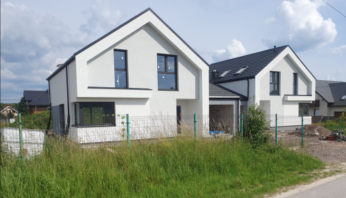 Nowoczesny dom miniosiedle 5km od Kielc, 174m2