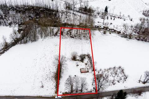 Działka budowlana Zborowice gm. Ciężkowice