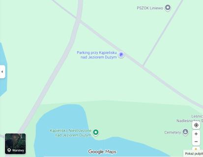 Unikat Duża działka nad Jeziorem Dużym z warunkami zabudowy