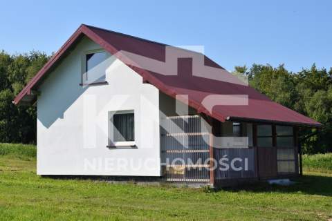 Domek wypoczynkowy 60m2 na działce 8,3a- Dylągowa.