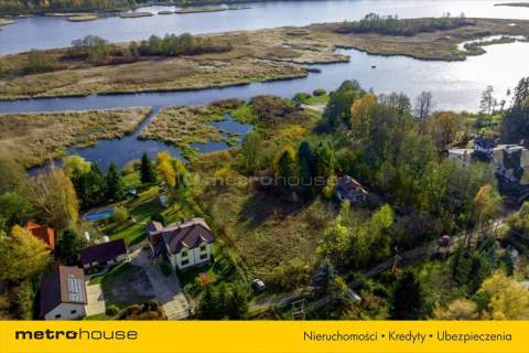 Działka nad Narwią z linią brzegową