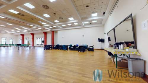 Duża sala eventowa i druga mniejsza