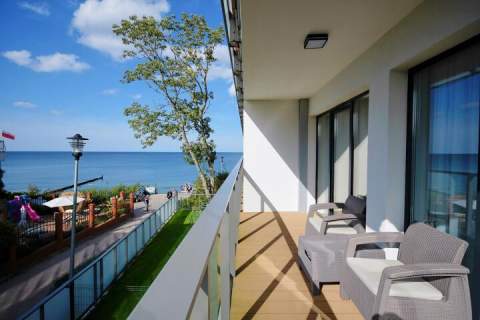 WIDOK NA MORZE 2 pok. apartament 20 m od morza