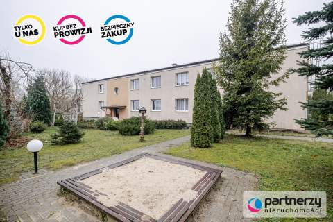 Gdynia Witomino,PARTER, 2 pokoje, balkon, piwnica.