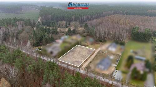 Działka 1151m, zab. jednorodzinna- przy lesie