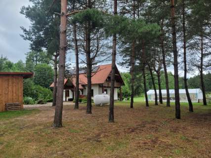 Gotowy biznes 1,5ha staw 2 domki 35m2 dom