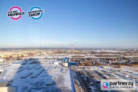 3 pokoje w Aqua Tower na 13 piętrze Reda