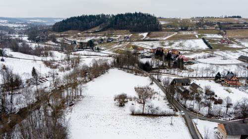 Działka budowlana Zborowice gm. Ciężkowice
