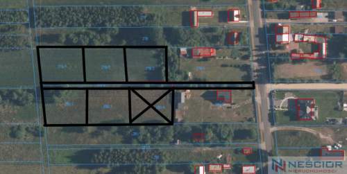 Działki budowlane   Przywory Duże/10km od Siedlec