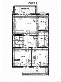 Dom w zabudowie szeregowej 107,46 m2 Środkowy