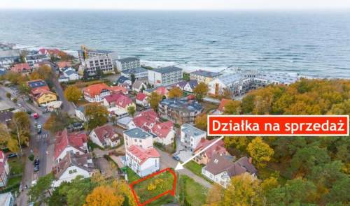 Ustronie Morskie działka 150 m od morza