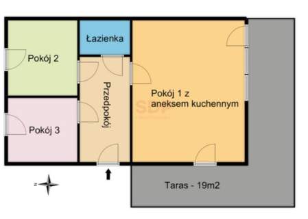 Komfortowe 3 pokoje z tarasem / wysoki standard / ogródek z altaną