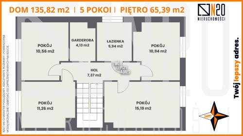 Nowoczesny bliźniak z garazem dz.8 a
