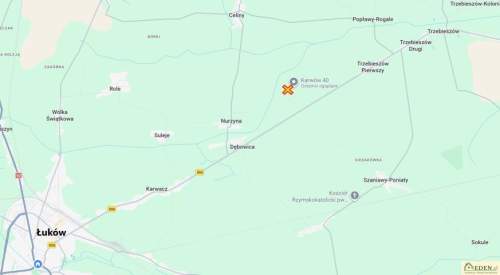 Działka bud.-rolna 1,68 ha o dużym potencjale, Karwów, gm. Tr