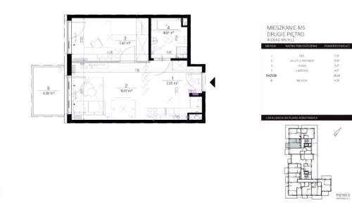NOWE mieszkanie 35,16 m2 2 pokoje