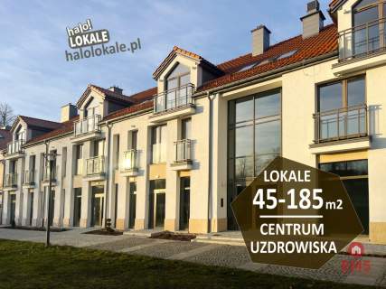 Supraśl. Lokale w centrum uzdrowiska.