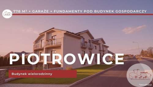MPZP zab. wielorodzinna 778 m garaże Słupca