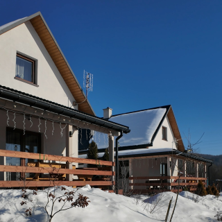 Gotowy biznes turystyczny - 4 domy. Bieszczady - 1,25 ha