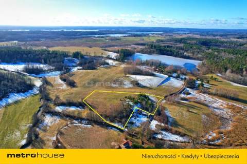działka 1,4 ha przy Jeziorze - Zawady Oleckie