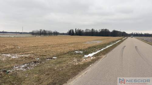 Trzy działki budowlane   ul. Ogrodowa, Wiśniew