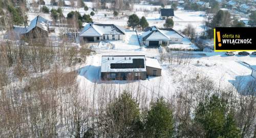 Nowoczesny dom z fotowoltaiką i rekuperacją 106 m2