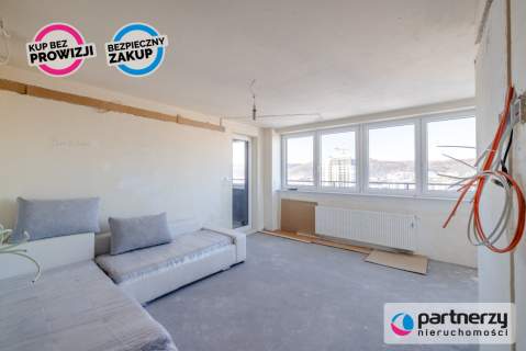 3 pokoje w Aqua Tower na 13 piętrze Reda