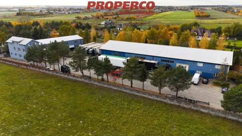 Dom 7pok hala 800m2 i 382m2, działka 1,25ha staw