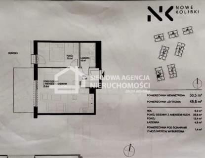 2-pokojowy apartament na os.Nowe Kolibki-Orłowo