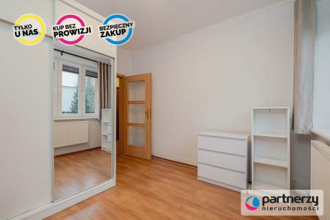 Gdynia Witomino,PARTER, 2 pokoje, balkon, piwnica.