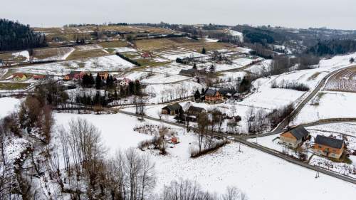 Działka budowlana Zborowice gm. Ciężkowice