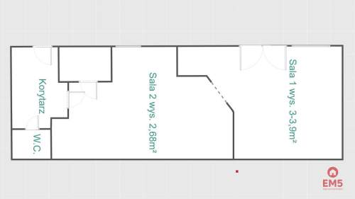 Pawilon usługowo-handlowy 70 m2