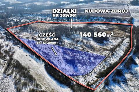 Wyjątkowy teren inwestycyjny 140.560 m 