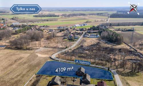 dom z dużą działką 4104m2 / gm. Kłomnice