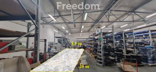 Na wynajem przestrzeń magazynowa o pow. 340m2